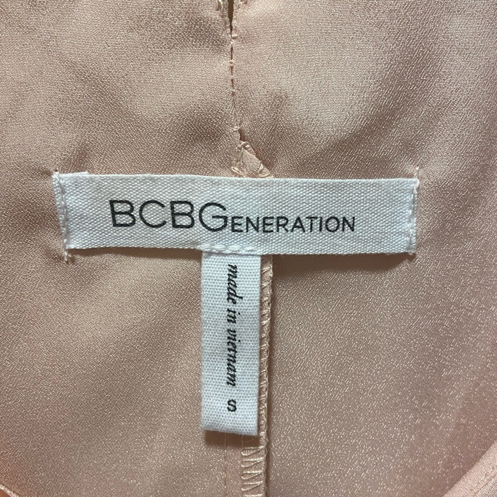 BCBGeneration Polyester Ruffled Dress Small - Picture 4 of 5